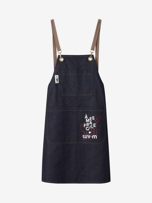 

LUVM LUVMITCHI APRON_NAVY 55_J244MSE702_NY1