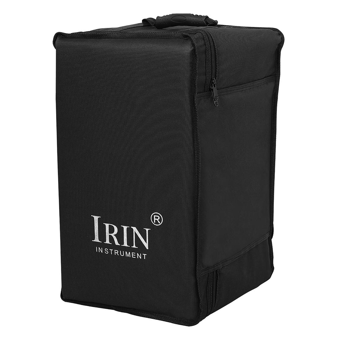 

IRIN Cajon Handbags Box Drum Bag Waterproof Oxford Cloth Thicken Cotton Backpack Percussion Instrument Accessories