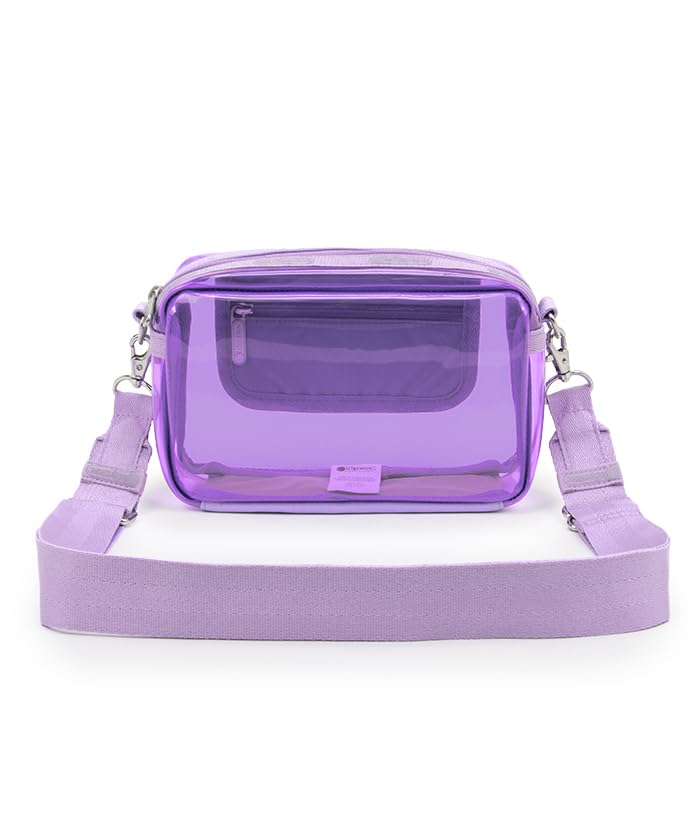

Official Shoulder Bag CLEAR PHONE Clear Lilac [LeSportsac] E/W CROSSBDY/1359 Women s