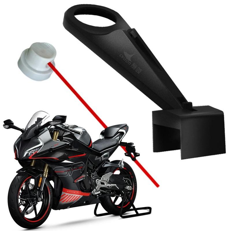 Motorcycle Chain Lube Applicator - Mess-Free Oil Tool with Precision Nozzle, Anti-Splash for ATV/Scooter, Cleaner Attachment Kit