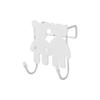 Iron Hooks Door No Drill For Cabinet Bathroom Storage Home Tool Organization