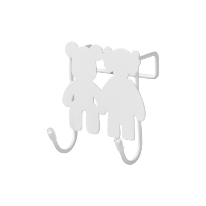 Iron Hooks Door No Drill For Cabinet Bathroom Storage Home Tool Organization