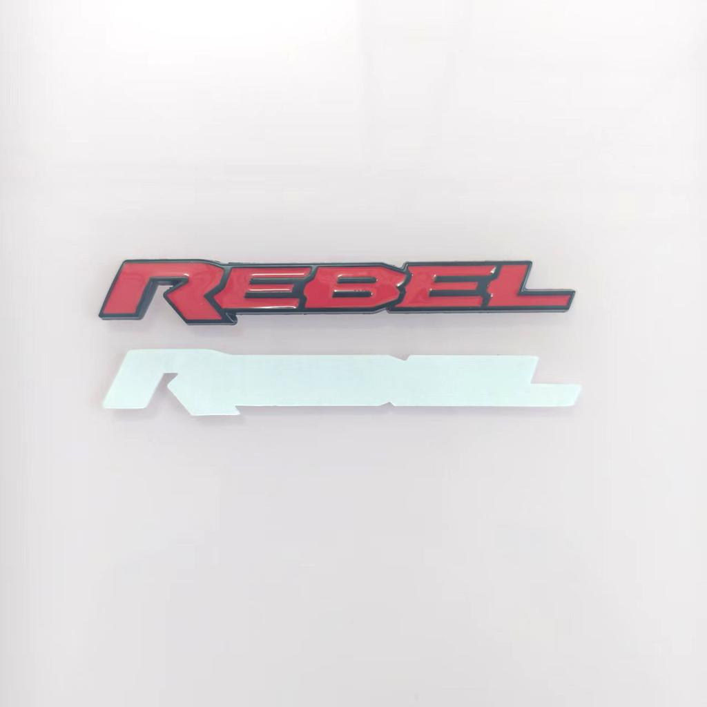 Zinc Alloy Car Emblem, 3D Metal Car Sticker, Letter Badge, Auto Body Rear Trunk Decorative Sticker, Car Exterior Accessories