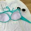 Nylon Underwire Bikini Set with Massage Cup - Slimming Swimwear for Small Chest