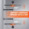 Wall Mount Boxing Spinning Bar, Spinning Bar with Punching Ball, Adjustable Boxing Speed Trainer, Reflex Boxing Bar with Gloves, Boxing Training