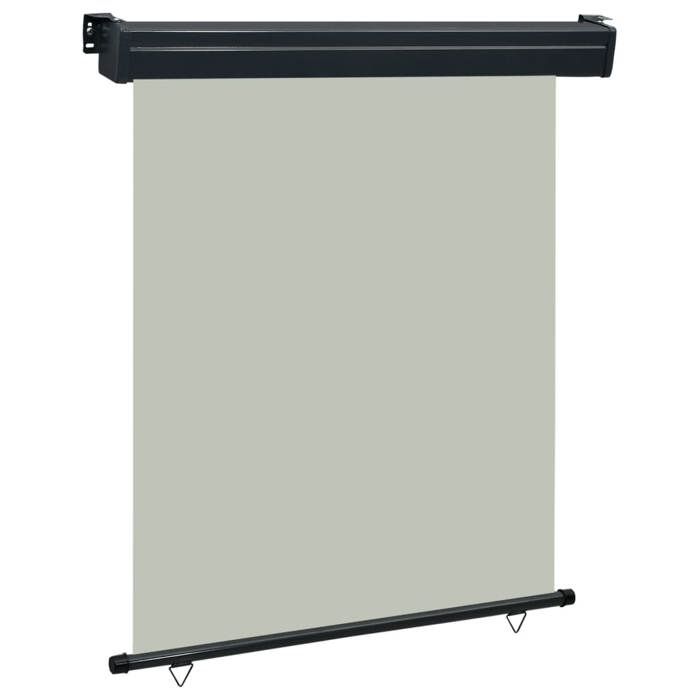 VidaXL Balcony Side Awning 140x250 Cm Grey