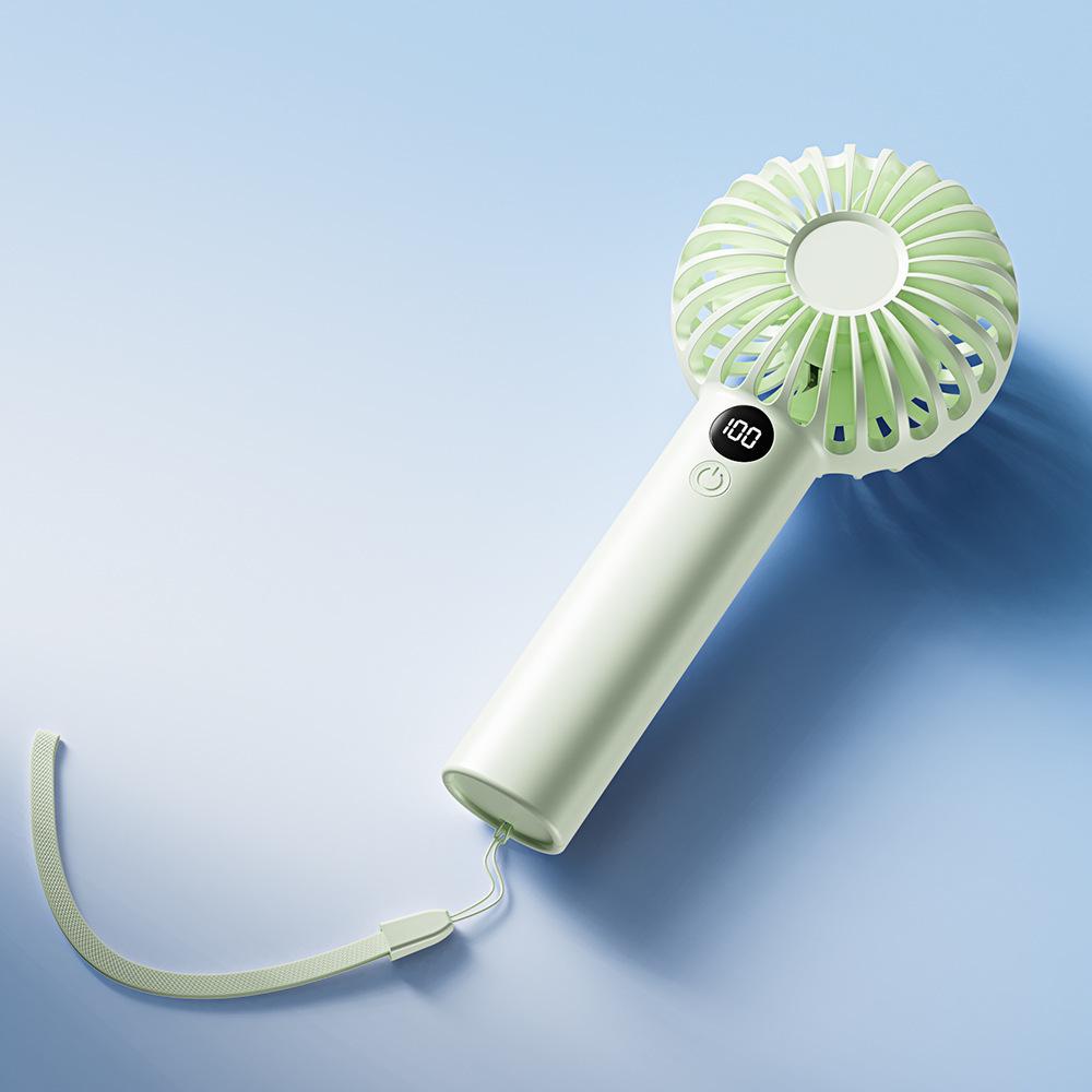 Portable Rechargeable Mini Fan: Handheld USB-Powered with Long Battery Life