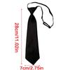 Soft Stretchable Kids Necktie Flexible Adjustment School Occasion Neck Tie For Children Uniform and Everyday Wear