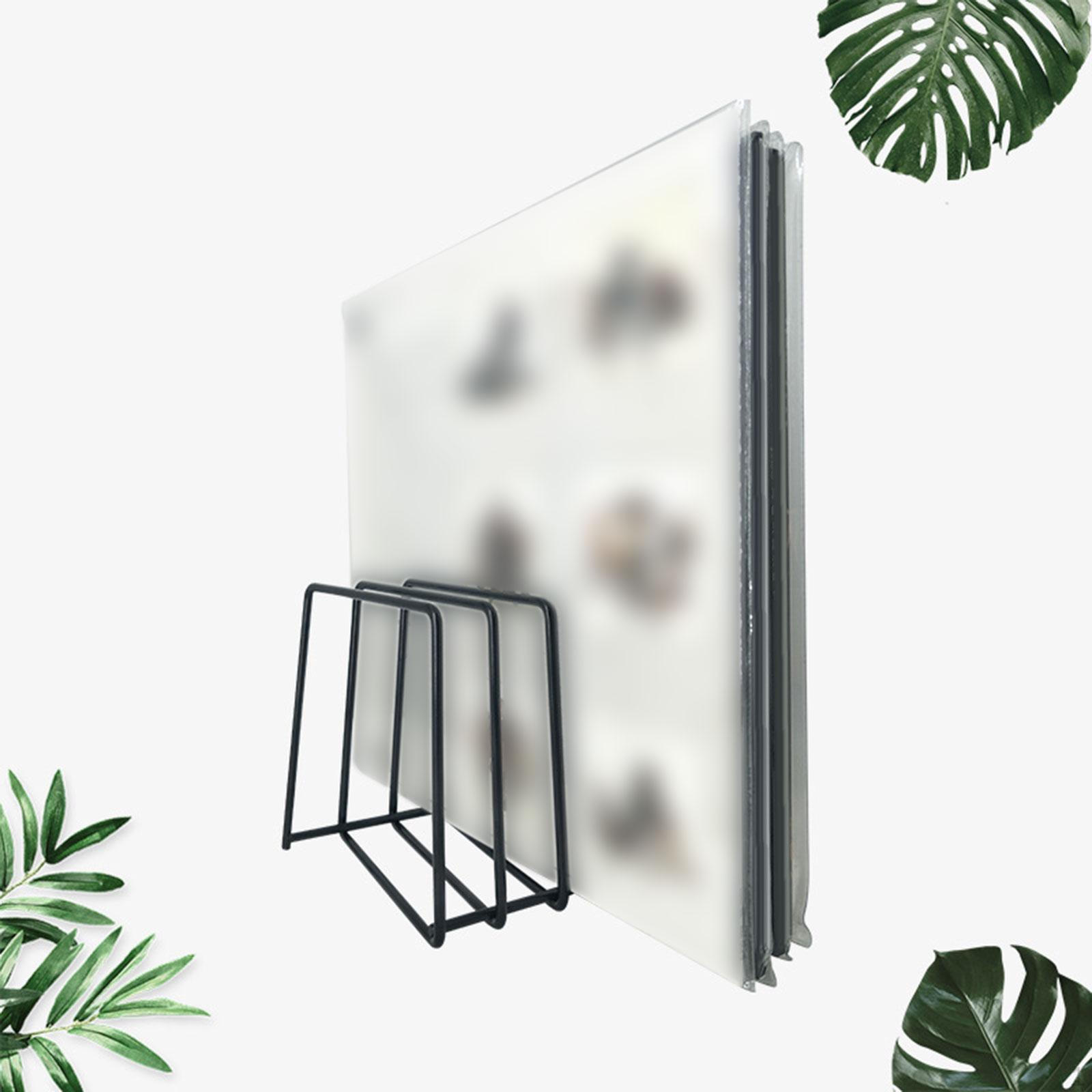 

Стильная стойка для виниловых пластинок, полка-органайзер, подставка для хранения