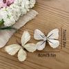 1 Pair Butterfly Shape Shoes Charms Sandals Decor Bohemian Shoe Accessories DIY Shoe Clip Elegant Orchid Flower Colorful