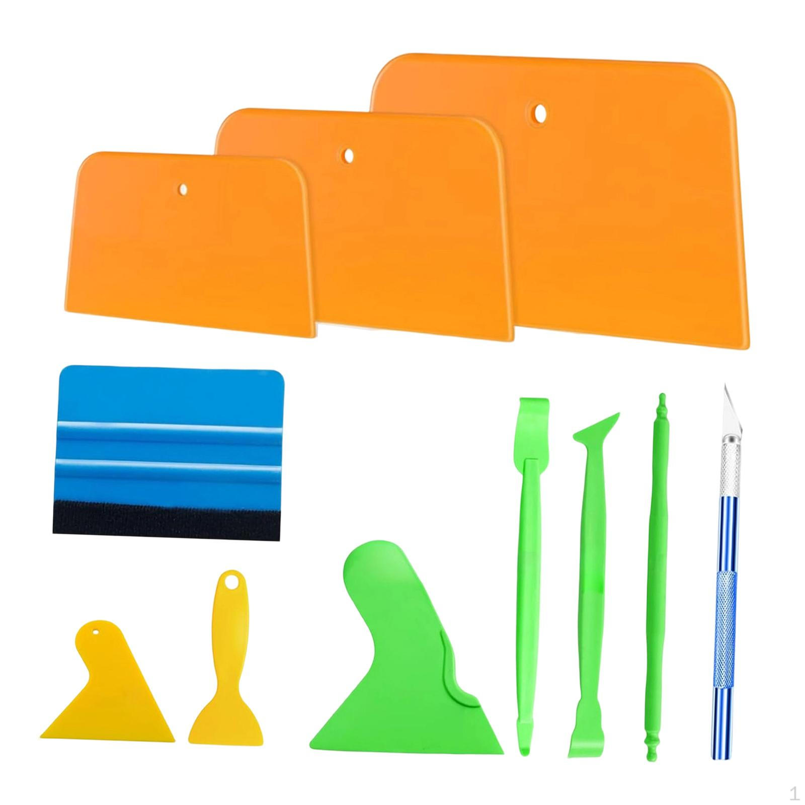 Car Window Tint Application Tool Kit Vinyl Wrap Set Versatile Protective Film DIY Tools