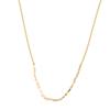 Women's European & American Titanium Steel Square Necklace - Light Luxury Clavicle Chain, Niche Design, Trendy Internet Celebrity Style.