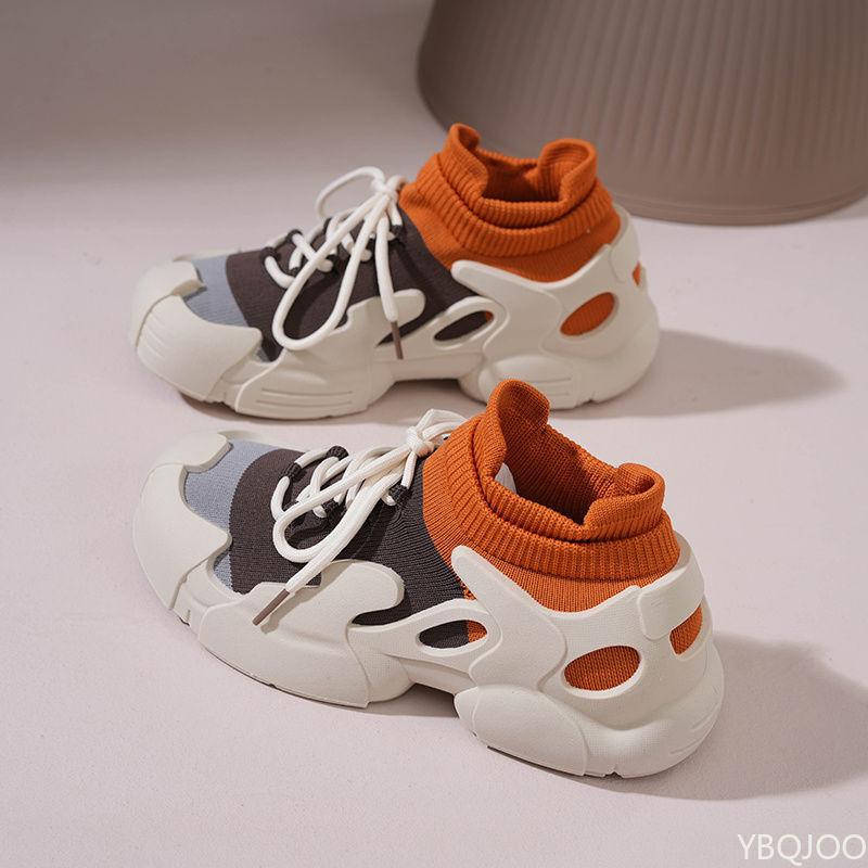 Fashion Fashionable versatile Women's Casual comfortable Sports Shoes Lightweight Breathable Color Blocking Shoes Women Sneakers