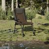 VidaXL Fishing Chair with Foldable Armrest Taupe, Fishing Seat, Foldable Fishing Chair, Fishing Chair, Chair of 4006419