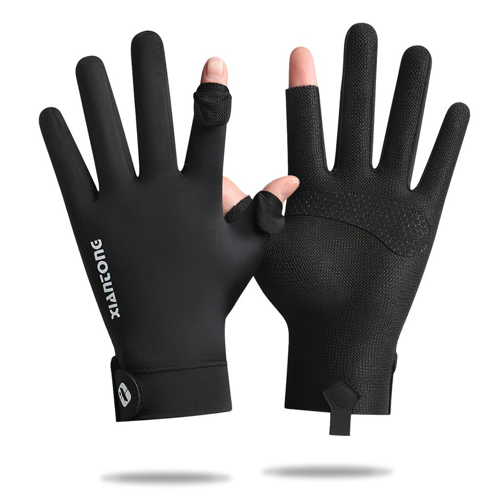 HORADON Newest Summer UV Cooling Smartphone Sun UPF Hand Perfect for and 3 Styles Free Men's Gloves, Thin, Cooling, Protection, Touch, Compatible,