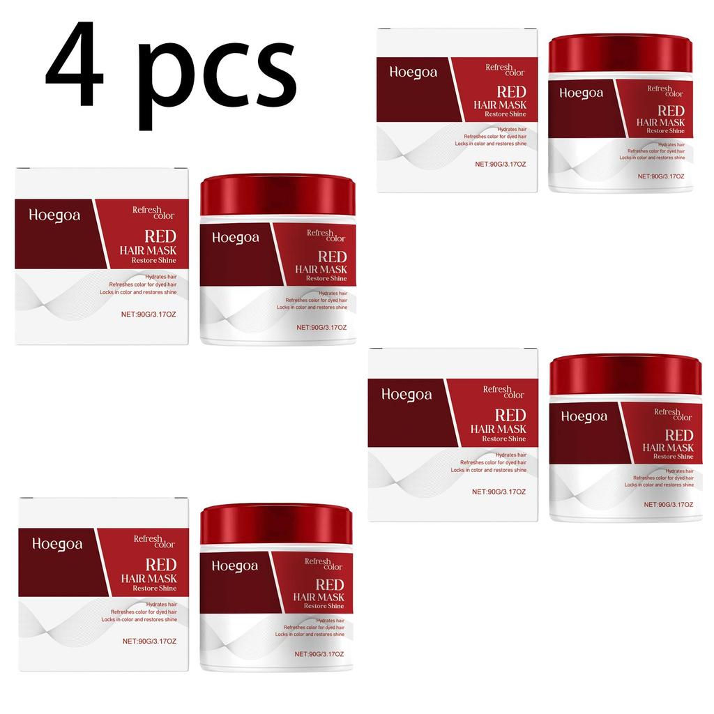 Hoegoa Nawilżająca Maska do Włosów (90g), odżywia i wygładza włosy, wyrównuje kolor włosów, poprawia włosy suche i puszące się, do codziennej pielęgnacji włosów