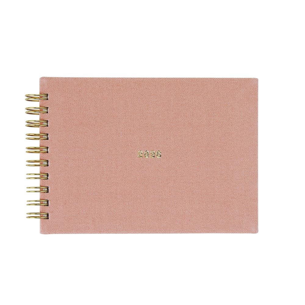 

LaboClip 2026 A6 Weekly Sketch Canvas Planner, Rose, 2612R01-RS (Starts December 2025)