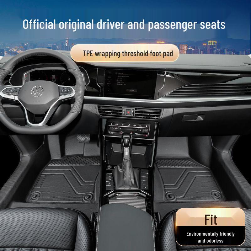 Carpet-Style TPE Floor Mats for Buick Regal 17 - Custom Fit Interior Body Kit Accessories