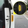 12Pcs Reflective Car Door Sticker Safety Opening Warning Reflector Mark Tape Decal Car Styling Decor Car Exterior Accessories
