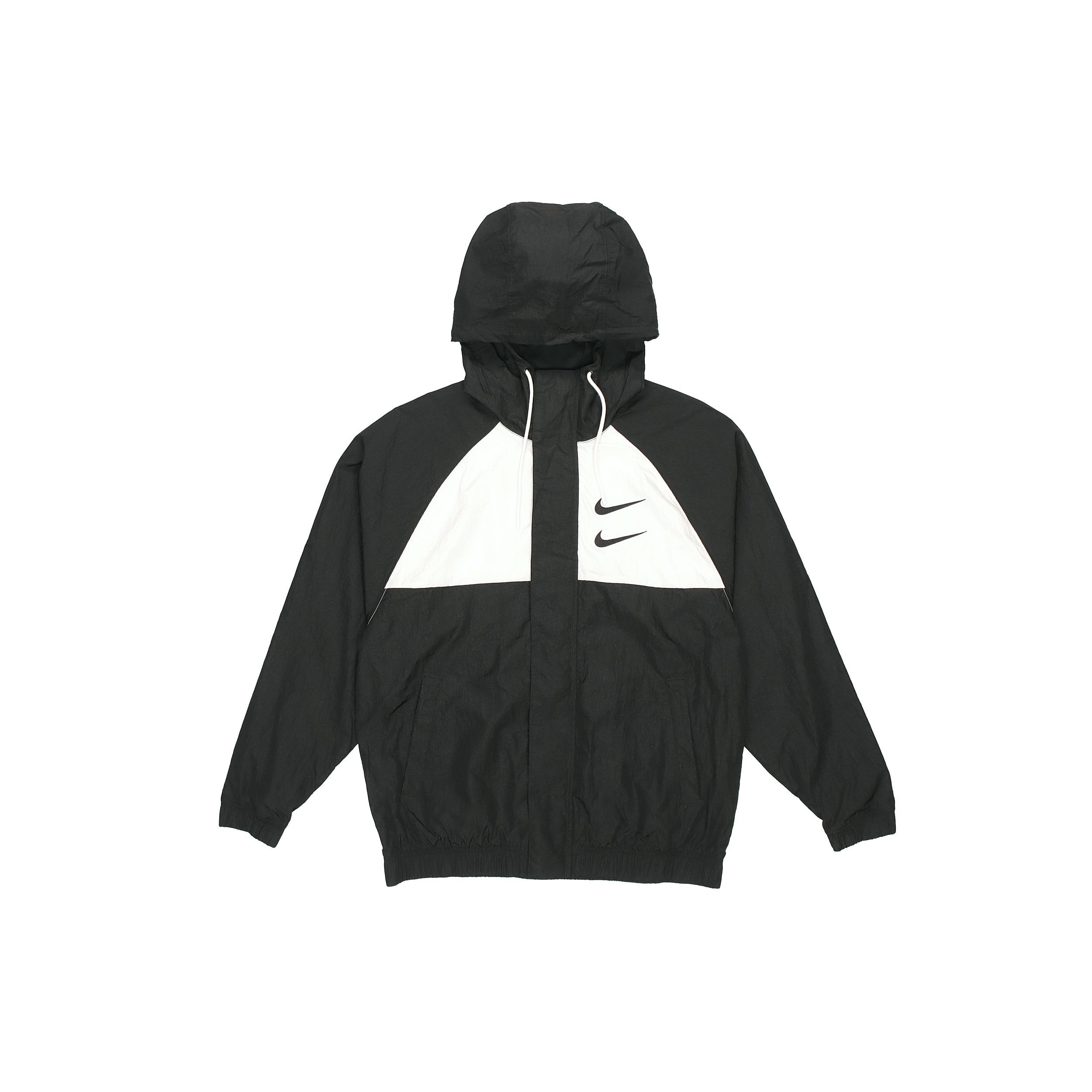 Мужские тканые куртки Nike Черные с капюшоном Умеренные Другие DD1089-011 M