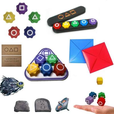 1 set di giochi coreani Gonggi, pietre Gonggi, giocattolo da catturare, divertente gioco coreano di calamari, giochi tradizionali, giocattoli antistress, regali per bambini