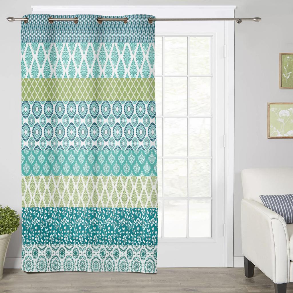 Farbiger Papagei Fenstergardinen Landschaftsgardinen für Wohnzimmer Dekoartikel Wohnzimmer