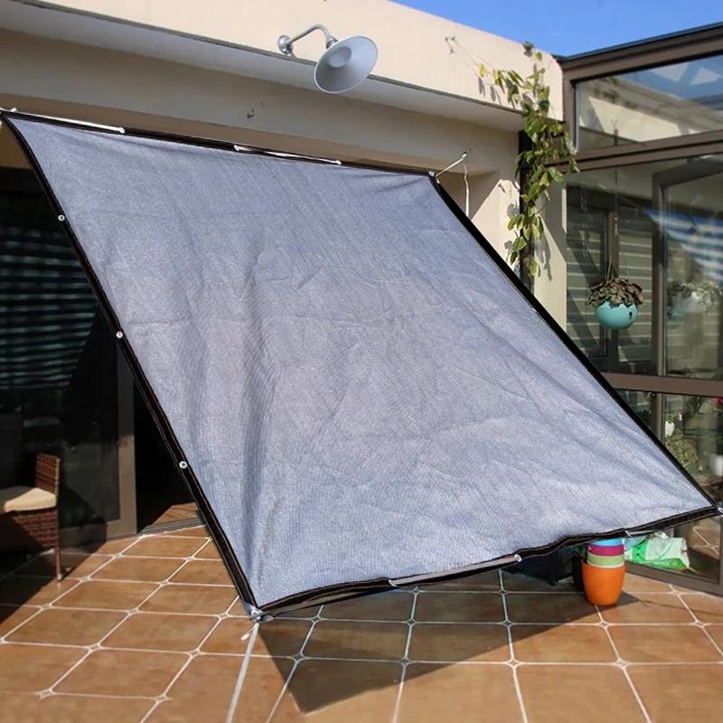 Tela de Sombra Anti UV Vela de Sombra de HDPE Valla de Privacidad para Balcones y Edificios Refugio Cenador Pantalla de Sombra para Patio Cubierta de Piscina