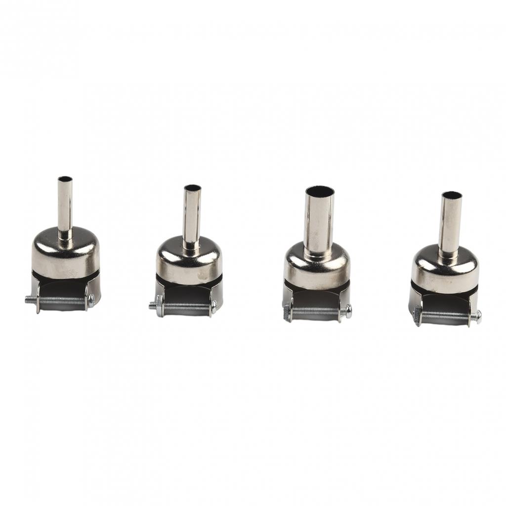 Hot Air Nozzle Welding Nozzle Silver Stainless Steel 3-12mm