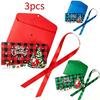 2026 Santa Claus Christmas Money Box with 10 Card Slots - US Dollar Red Envelope Surprise Party Gift