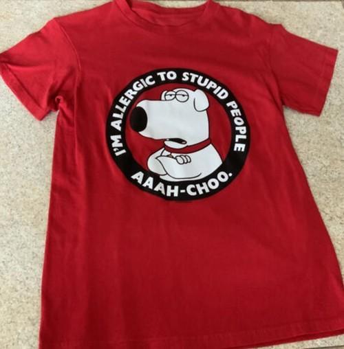 

Brian Griffin Family Guy Cotton Unisex Classic All Size S-4XL T-shirt VN2014 Unisex T-Shirt L