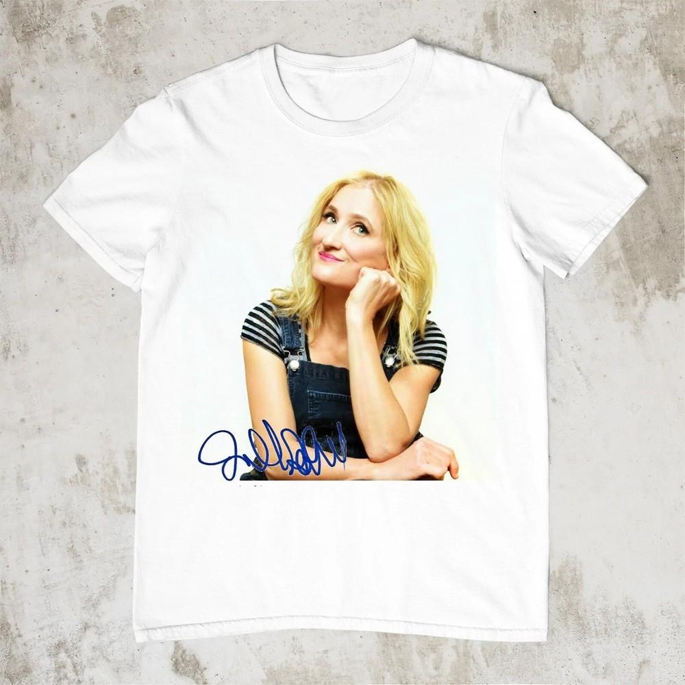 NEW Jill Sobule Signed Classic White All Size  BL1105 Unisex T-Shirt L