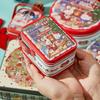 Tinplate Candy Box Kids Gifts Small Tin Box Cookie Boxes Portable Gift Case For Birthday Wedding Party Decoration