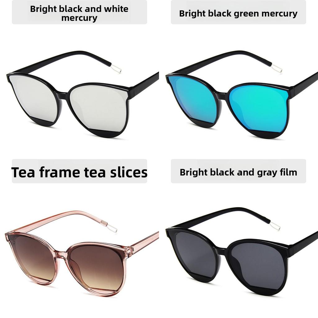Trendy Big Frame Sunglasses With Uv Block For Fashionable Party And Daily Use