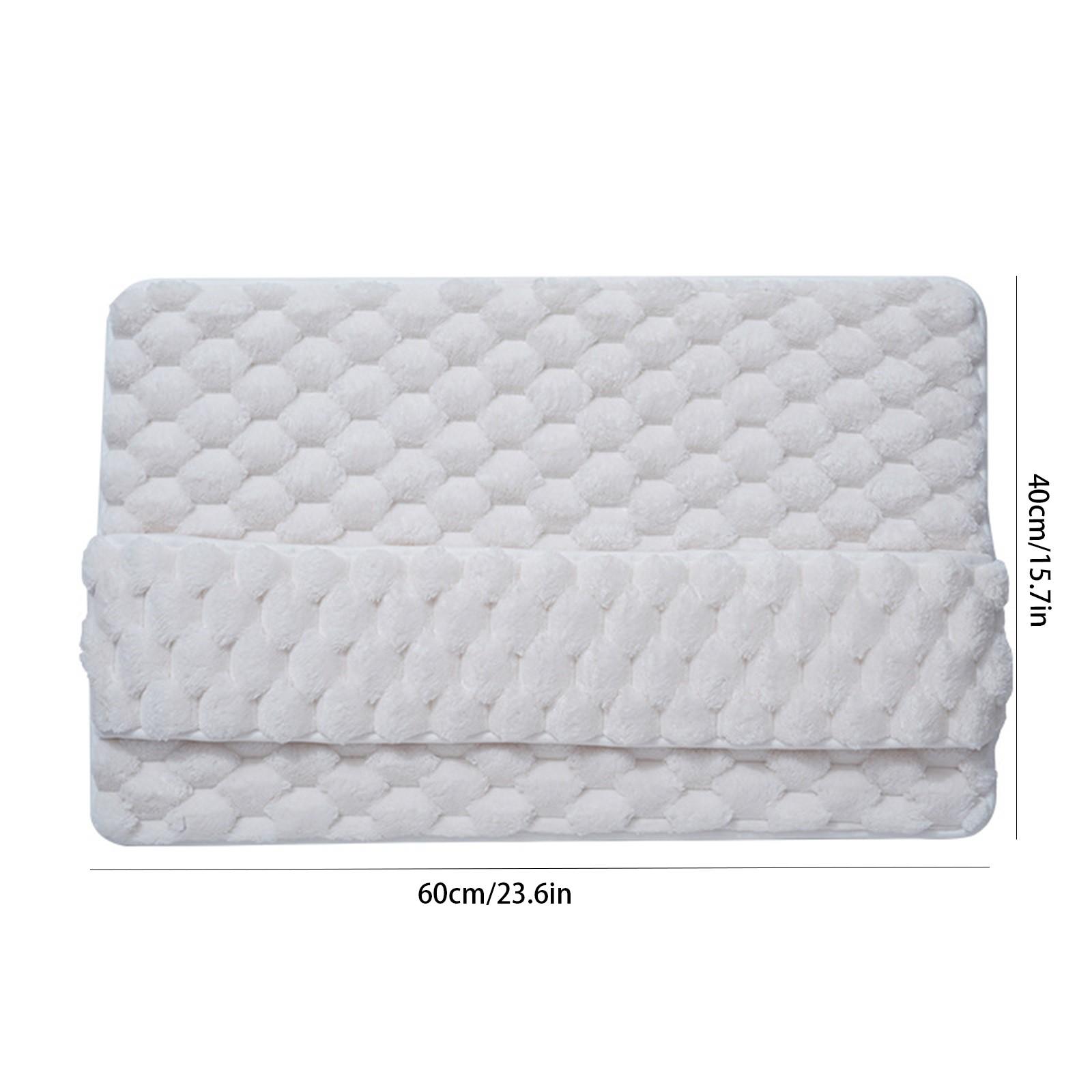 

Коврик для ванной из пены с памятью,Впитывающий коврик для пола в ванной, Коврик для вытирания ног у двери душевой комнаты, Быстросохнущий противоскользящий коврик-подушка для ванной One Size