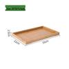 ZISIZ Bamboo Wood Serving Tray