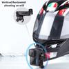 Motorcycle Helmet Chin Stand Mount Holder 360 Degree Rotation Bracket Compatible For Gopro10/9 Dji