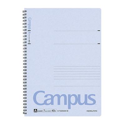 KOKUYO Note Ring Notebook Campus A4 40 Sheets Blue A-lined Su-T220AN-B