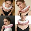 Comfortable Ribbon Faux Collar Colonial Clown Choker Neck Collar Ideal for School Uniforms Performances and Parties
