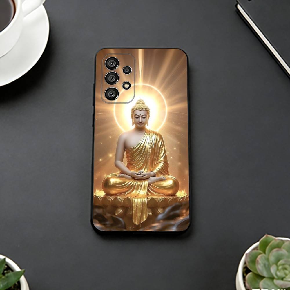 

Tibetan Buddhism and Culture Buddha Phone Case For Samsung S25,S24,S21,S22,S23,S30,Ultra,S20,Plus,Fe,Soft Silicone Black Cover Samsung S21lite