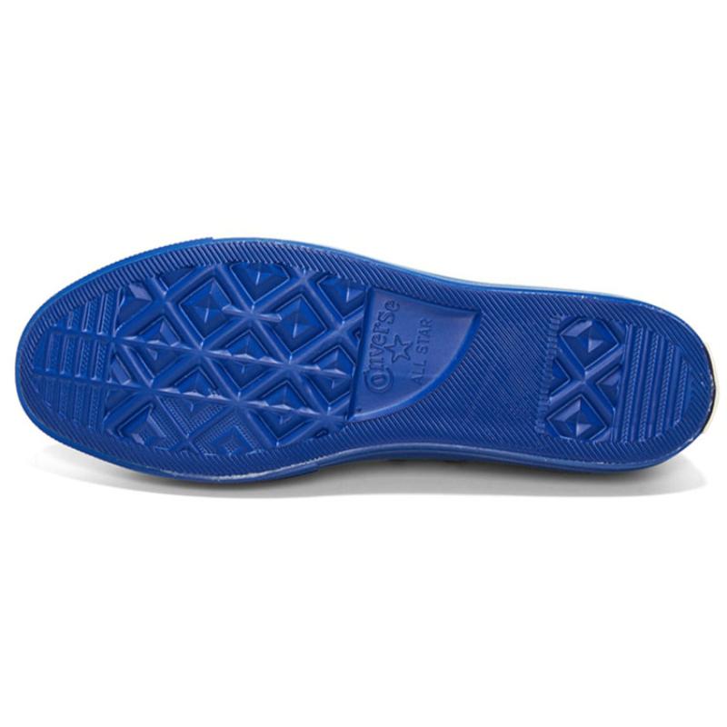 Converse Chuck Taylor Seasonal Comfortable and Versatile Low-Top Espadrilles Unisex Blue & White