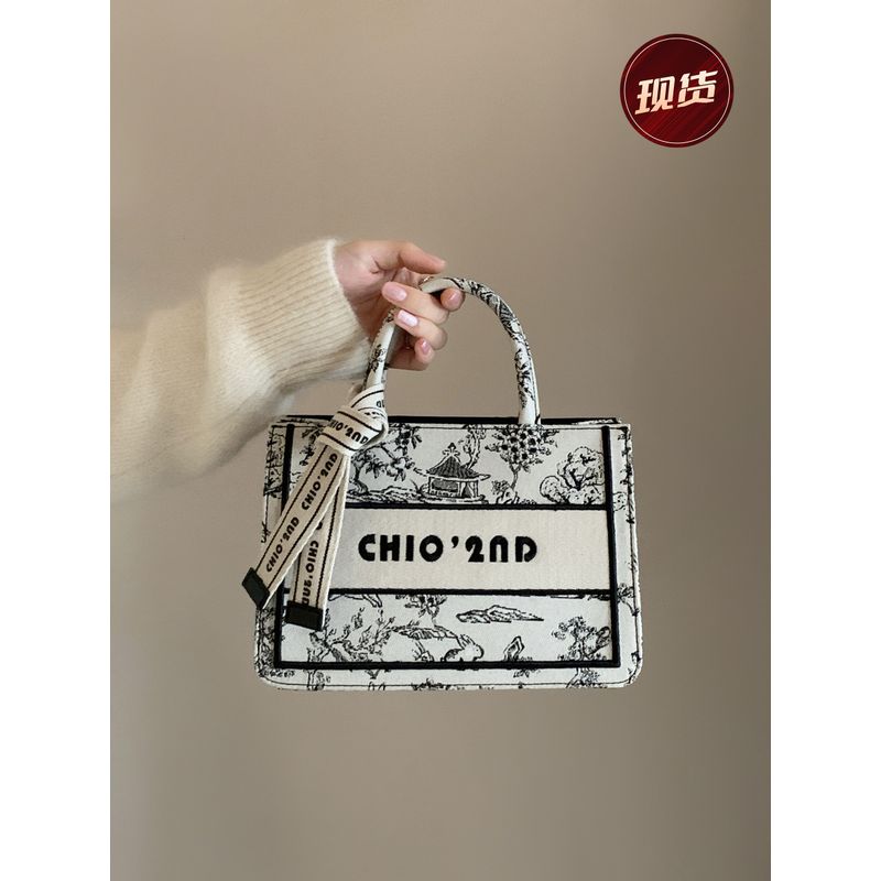 

South Style Chio2nd Palace Museum Culture Series Landscape Scroll Tote Bag Women s Handbag Shoulder Messenger Bag