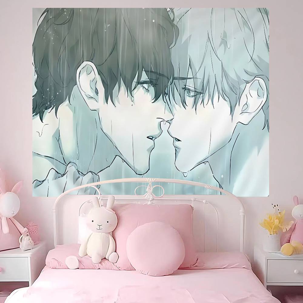 Nerd Project Bl Anime Printed Large Wall Tapestry Hanging Tarot Hippie Wall Rugs Dorm Art Home Decor