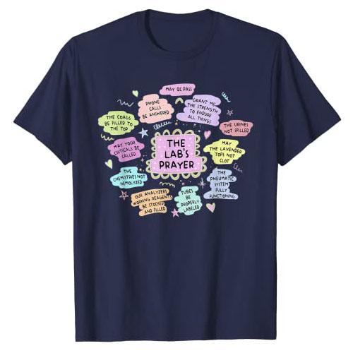 

The Lab Tech s Prayer Med Tech Phlebotomy Lab-Week T-Shirt Lab-Staff, Lab-Assistant Tee Humor Funny Medical-Lab-Science Outfits 4XL
