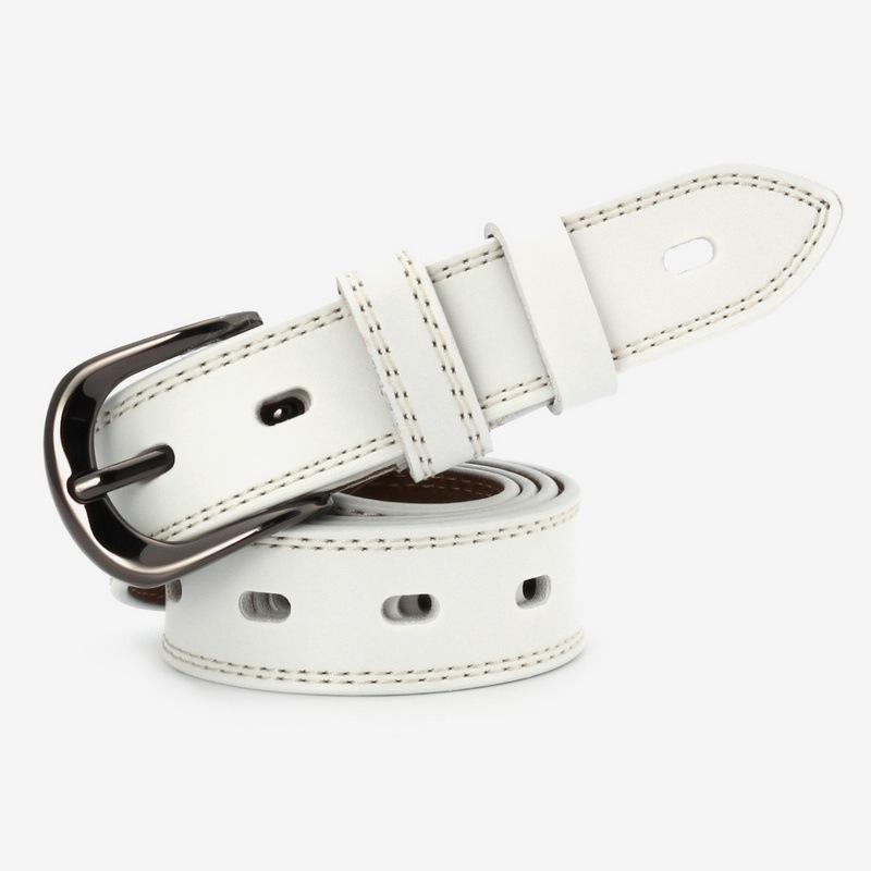 Women's Fashion Black Hollowed-out Waistband Belt - Trendy, Thin Summer Accessory