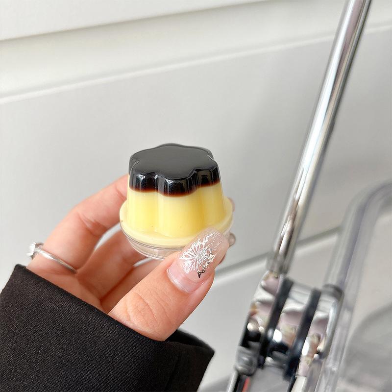 Two-Color Simulated Jelly Cream Wind Mobile Phone Airbag Bracket Back Sticker Retractable Portable Niche Lazy Ring