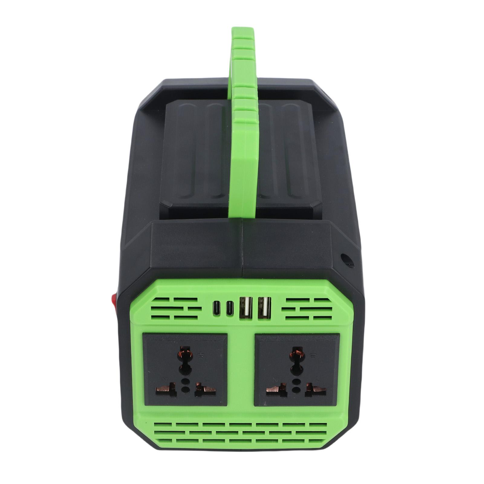 

Инвертор 300 Вт с модифицированной синусоидой 12 В в 220 В Автомобильный солнечный инвертор с двойным USB, универсальными розетками, ЖК-дисплеем