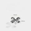 Clover, Brass, Handle, Light Luxury, Simplicity, Drawer Clothes Cabinet Door Handle, Flower, Brass Handle