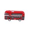 Kid Metal Diecast Cars Toys Pull Back 1:43 Double Decker London Bus Toy Gift