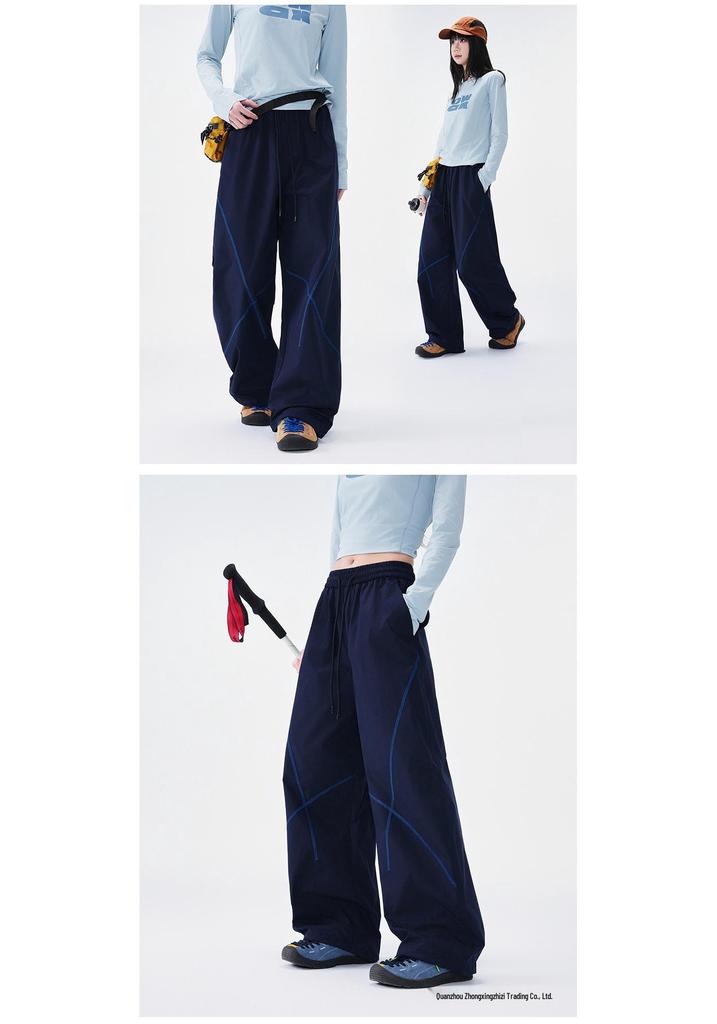 Unisex Spring/Summer Trendy Paratrooper Pants - Casual and Stylish American Workwear for Couples