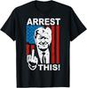 Trump Arrest This Funny Trump 2024 Convicted Felon T-Shirt Unisex T-Shirt